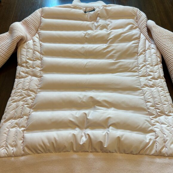 Mark New York Women's Performance Puffer Bomber Jacket Light Pink Sz Small - Picture 13 of 13